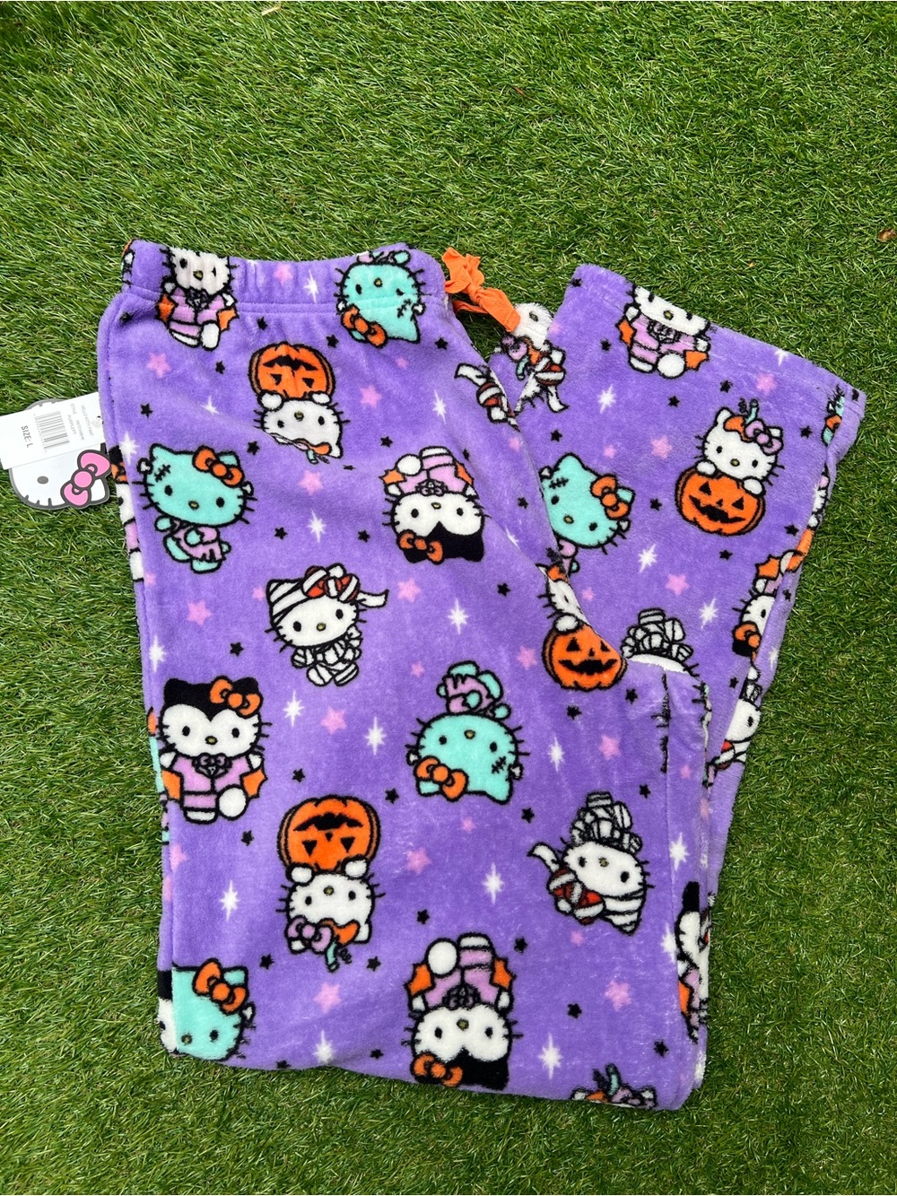 Hello kitty Halloween Fleece PJ Pants XL